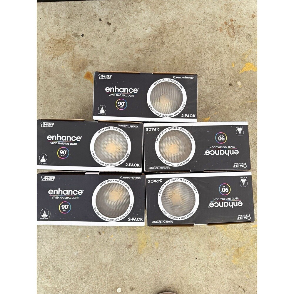Feit Electric Enhance PAR38 LED Dimmable Spot Bulbs 3000K 90W Repl 2-Pack